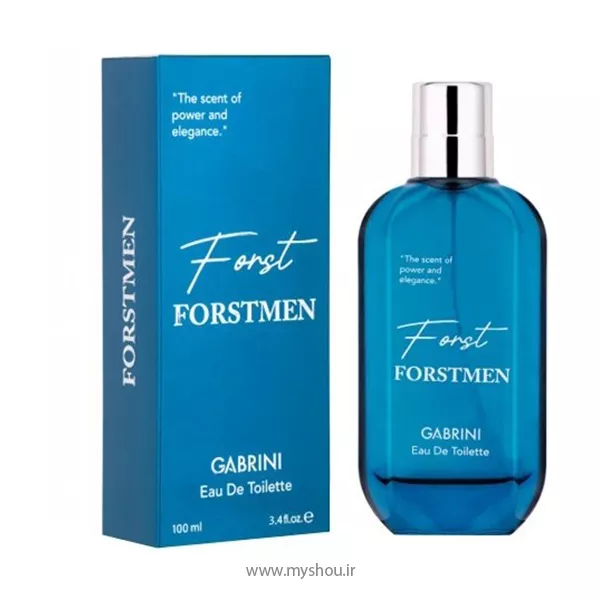 ادکلن مردانه گابرینی مدل Forstmen Blue حجم 100 میلیلیتر