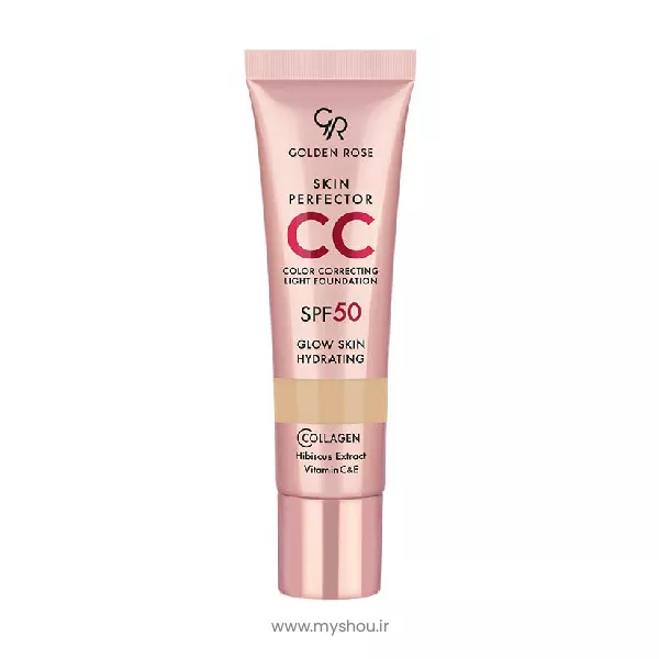 سی سی کرم گلدن رز Skin Perfector SPF 50 حجم ۳۰ میلیلیتر