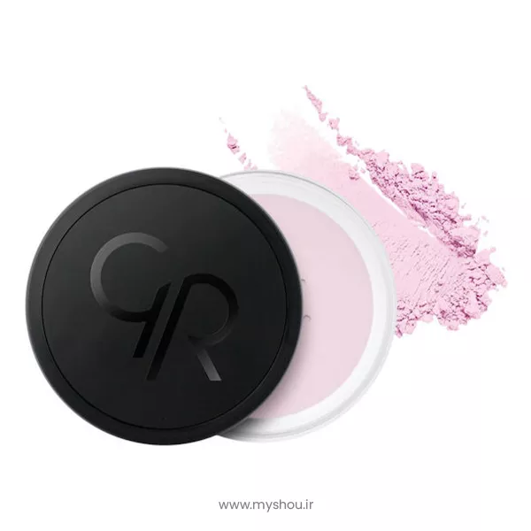 پودر فیکس صورتی گلدن رز مدل Long Wear Finishing Powder وزن ۱۲ گرم